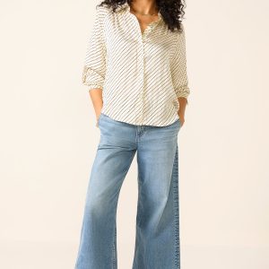 Andi  Ankle Wide Leg Jean
