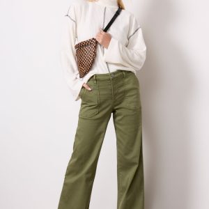 Meg Utility with Raw Hem