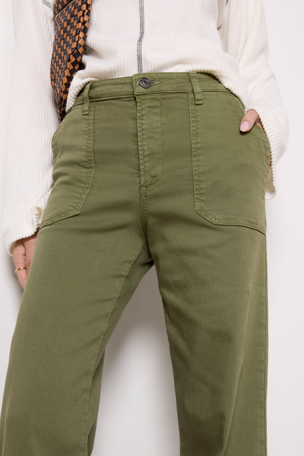 Meg Utility with Raw Hem - Image 2