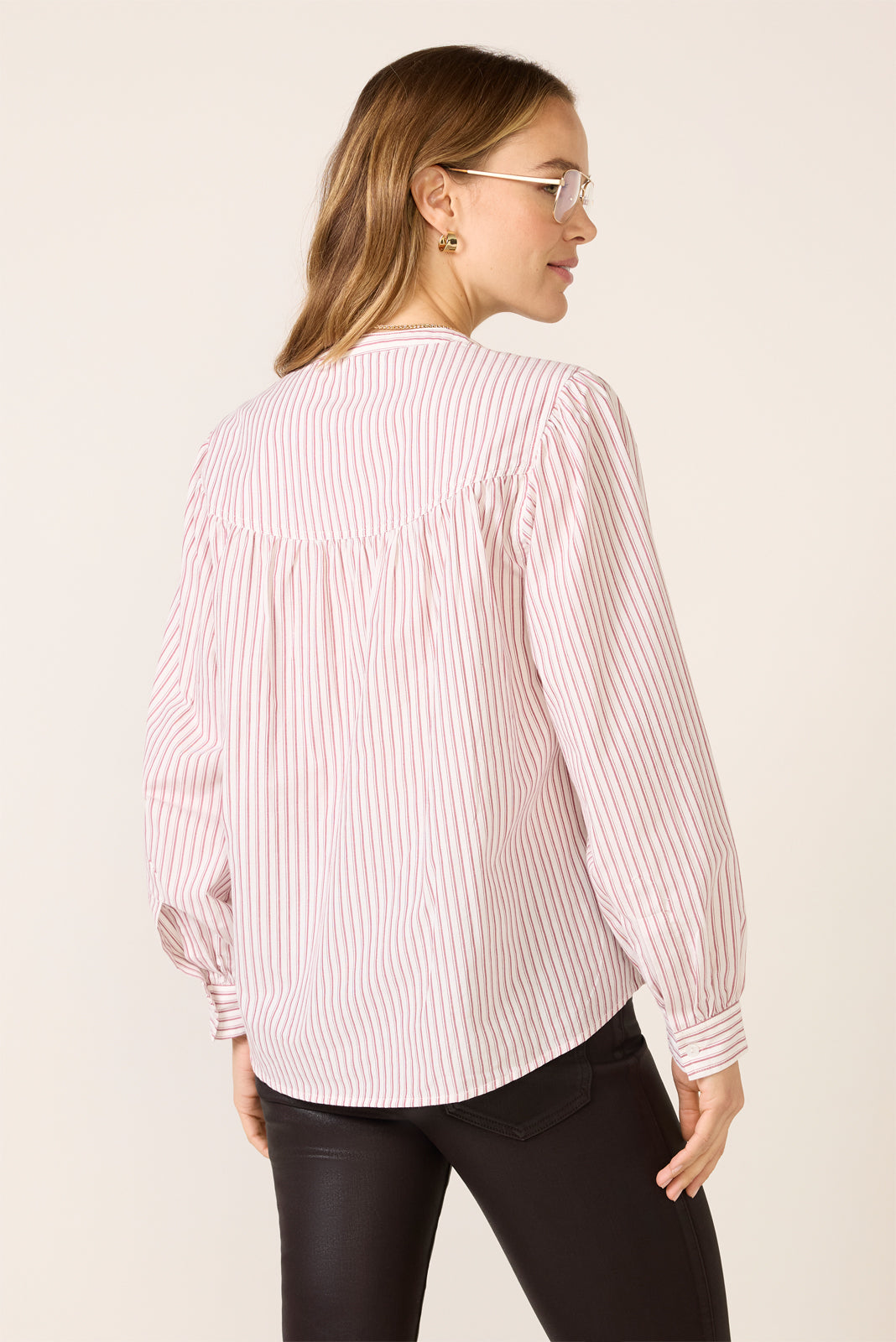 Aileen Collarless Shirt - Image 4