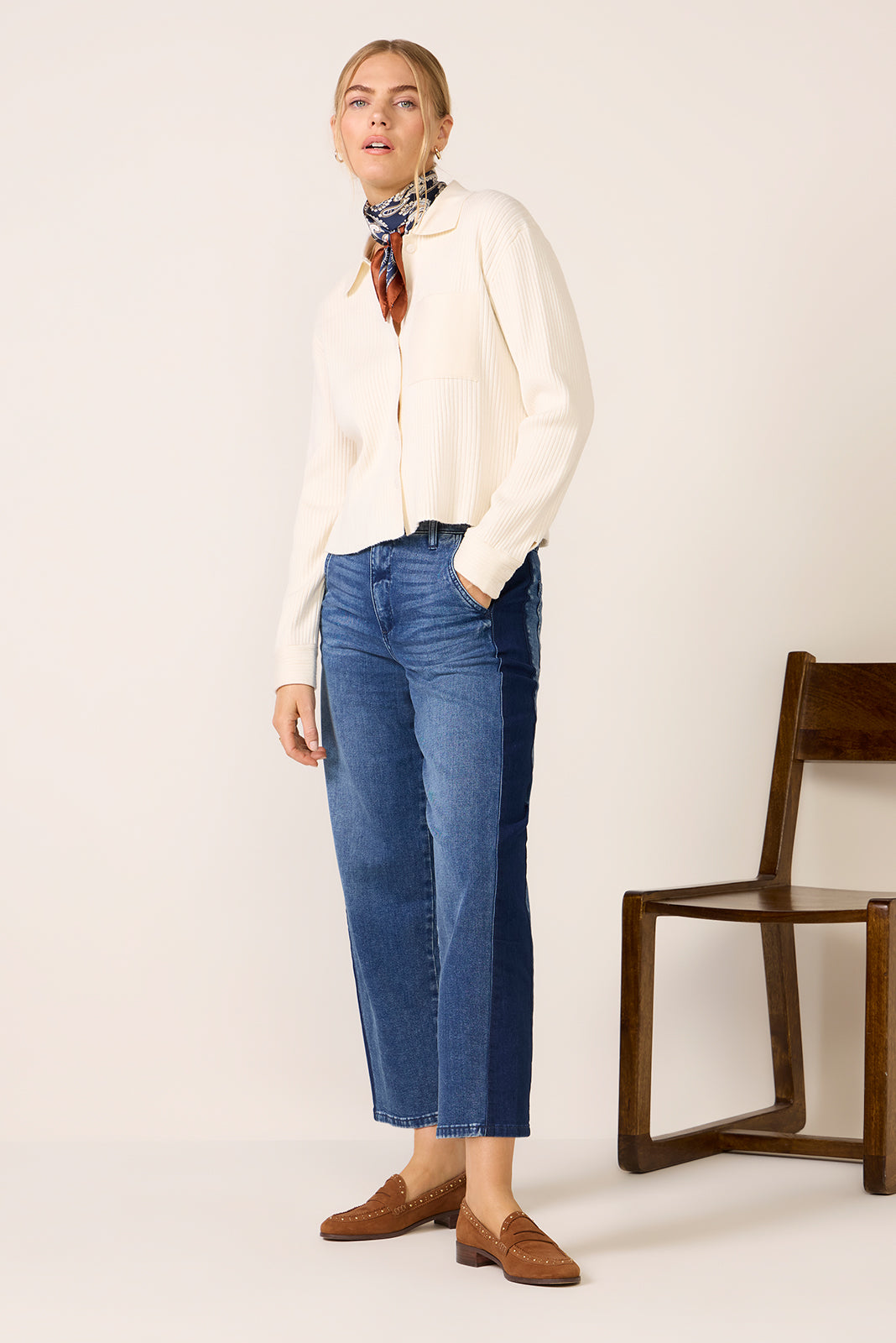 Ashton Wide Leg Barrel Jean