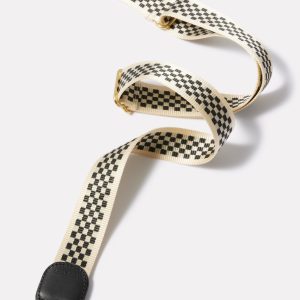 Checkered Crossbody Strap