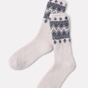 CozyChic Fair Isle Sock