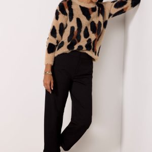 Rolled Straight leg Trouser