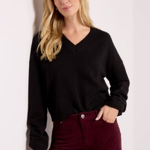 Latigo V Neck Sweater