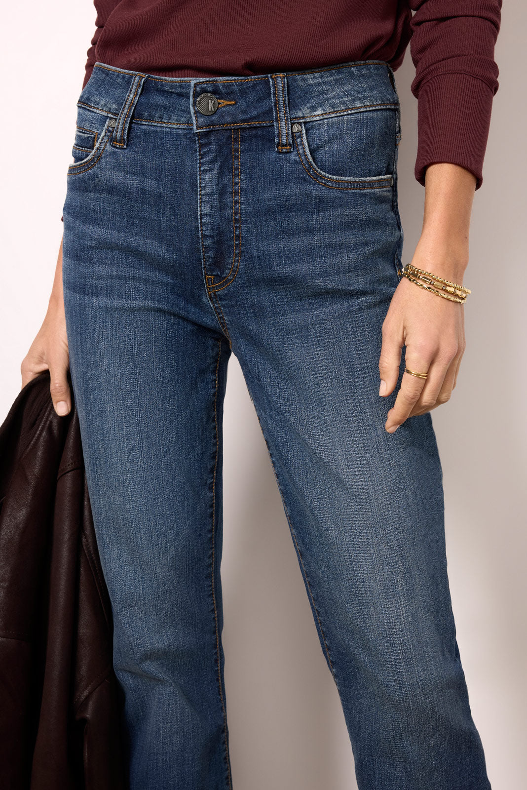 Natalie High Rise Fab Ab Bootcut - Image 2