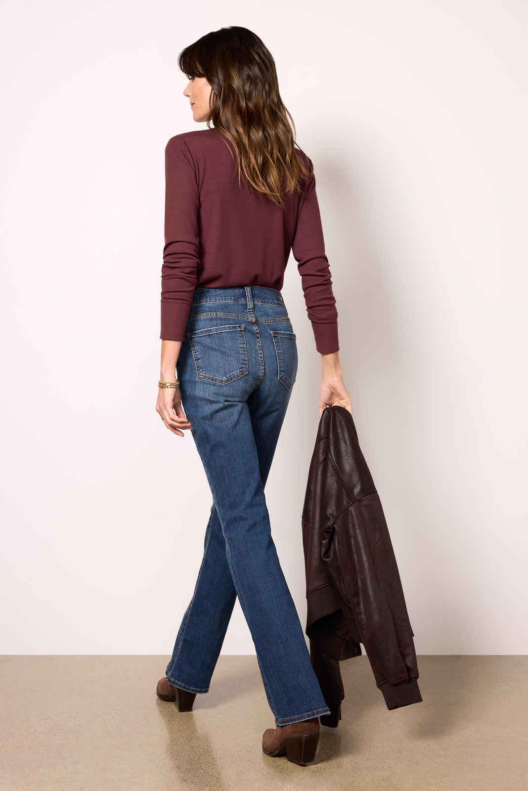 Natalie High Rise Fab Ab Bootcut - Image 4
