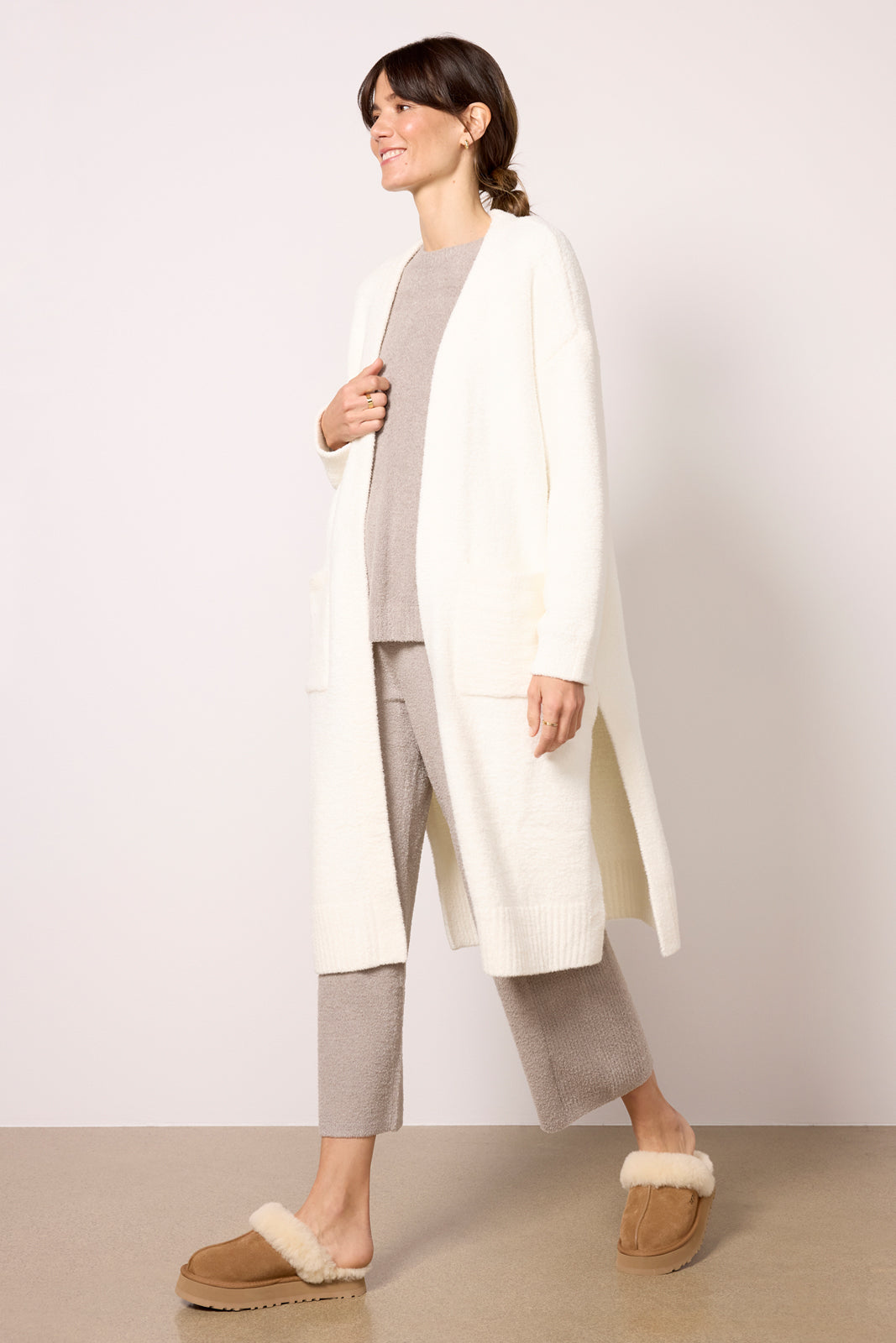CozyChic Luxe High Slit Cardigan - Image 5