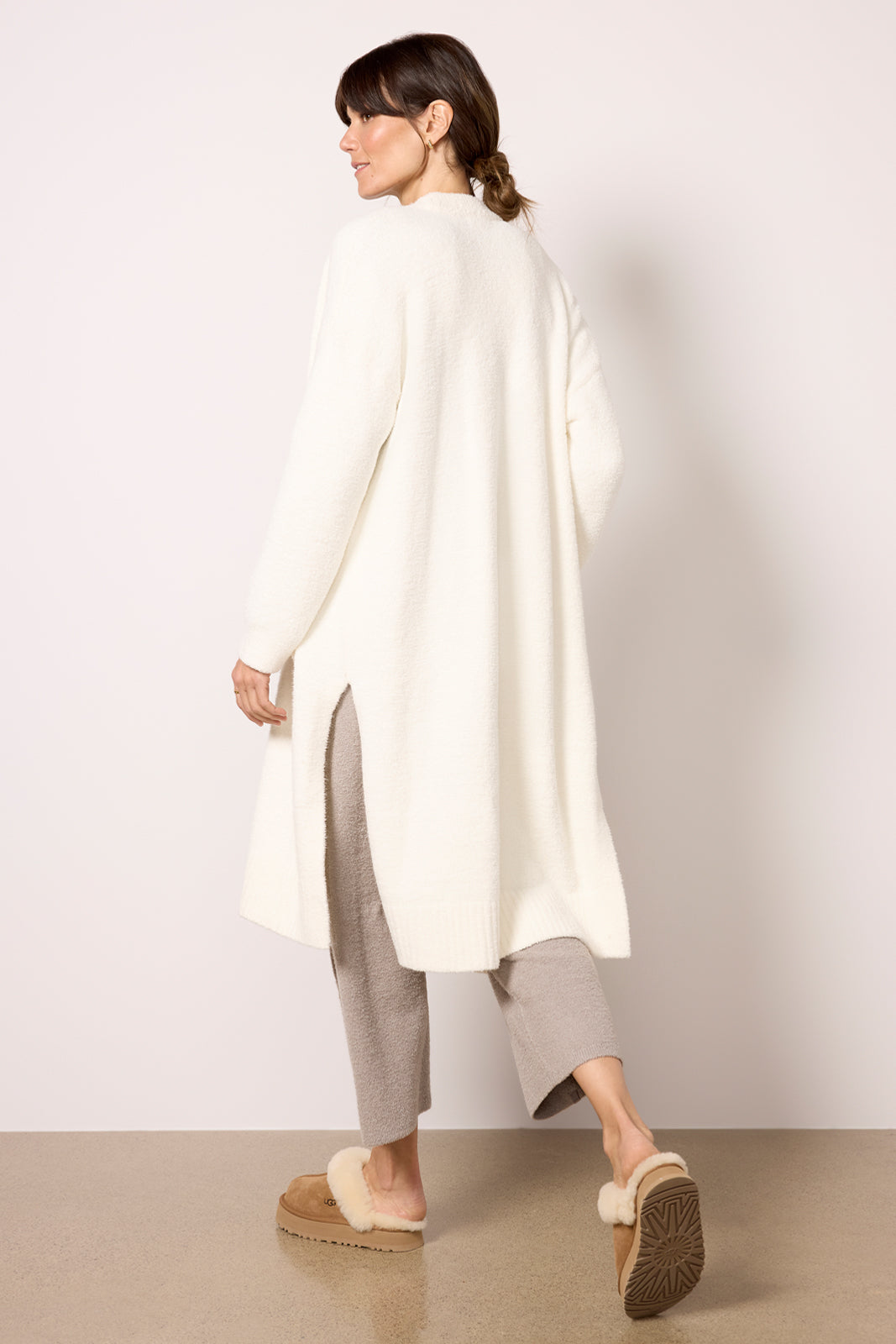 CozyChic Luxe High Slit Cardigan - Image 4