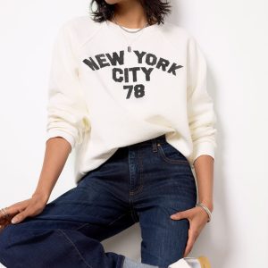 New York Reverse Slub Sweatshirt