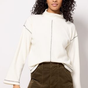 Noah Coverstitch Top