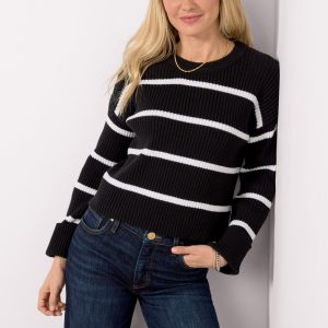 Emma Crew Stripe Pullover