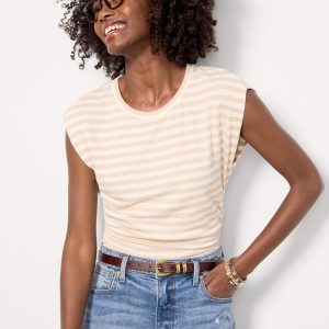 Joni Stripe Crew Neck Top