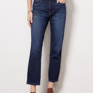 Reese High Rise Fab Ab Ankle Straight