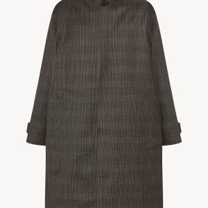 Palomar Coat in Virgin Wool and Silk
