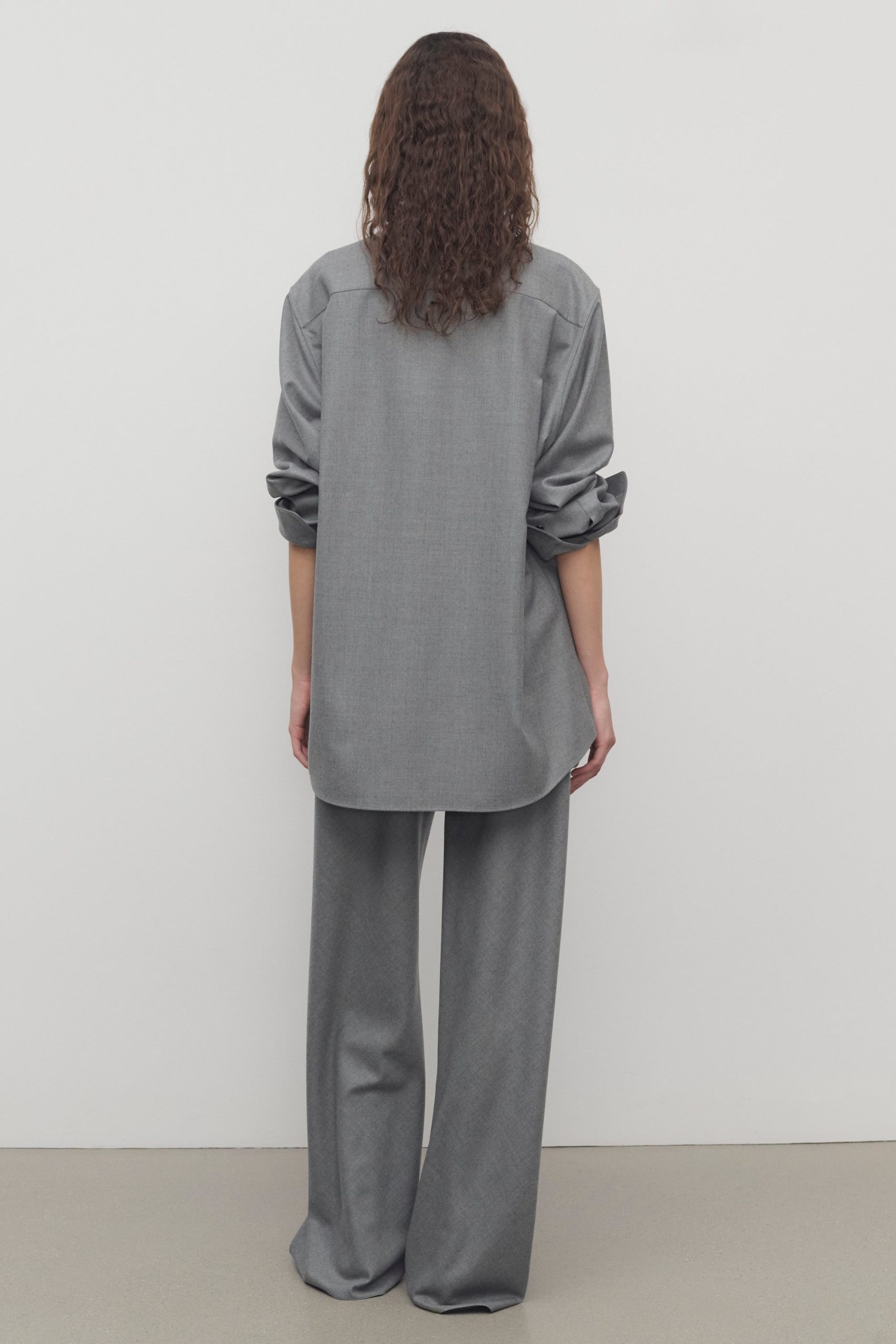 Gala Pant in Virgin Wool - Image 5