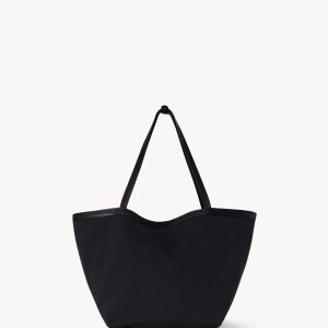 Park Tote Three Canvas Bag in Cotton and Leather